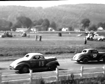 Wlsv_Racing Wellsville Raceway by the late great Photographer, Dick Wittie of Andover. Used with permission of Dick's son and scanned from negative by Bubba Greene. L-R: 54...